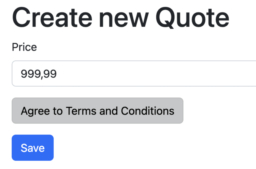 Button Toogle de Bootstrap 5 disponible sur Symfony